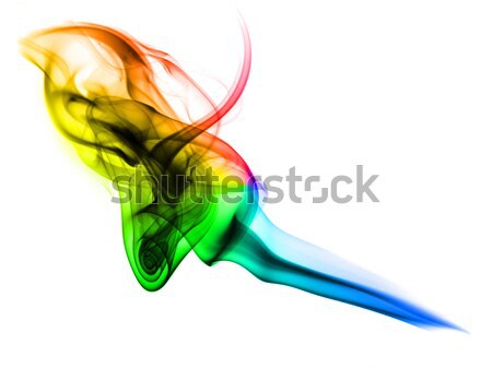 Absztrakció gradiens színes gőz minta fehér Stock fotó © Arsgera
