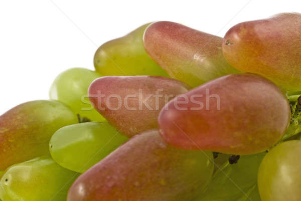 Raisins verts blanche vin design Photo stock © Arsgera