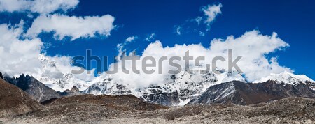 Zdjęcia stock: Krajobraz · panorama · górskich · Nepal