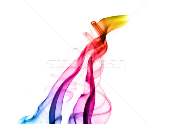 Abstract colored puff of smoke  Stock photo © Arsgera