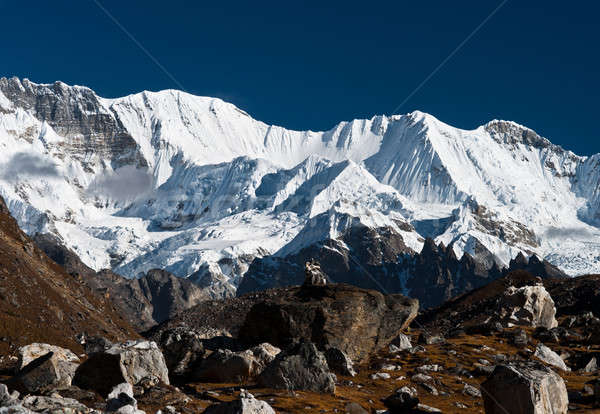 Mountain range in the vicinity of Cho oyu peak Stock photo © Arsgera