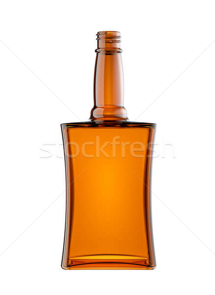 üres üveg brandy izolált fehér ital Stock fotó © Arsgera