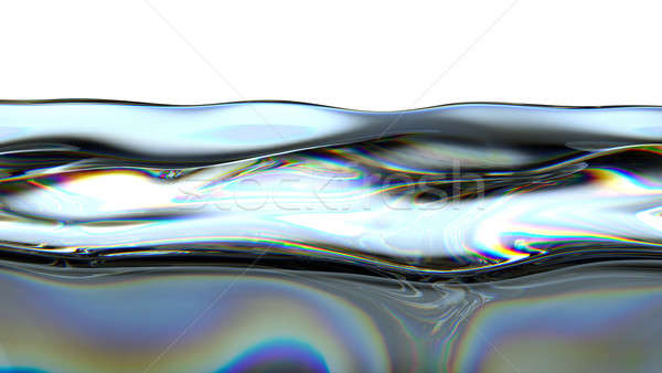液体 燃料 ガソリン カラフル パターン 孤立した ストックフォト © Arsgera