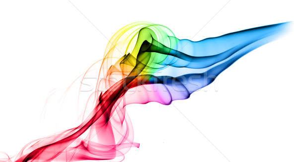 Abstract colorful fume pattern Stock photo © Arsgera