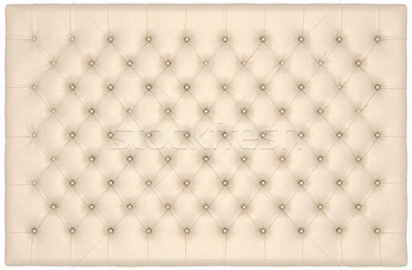 Bézs luxus bőr matrac hasznos terv Stock fotó © Arsgera