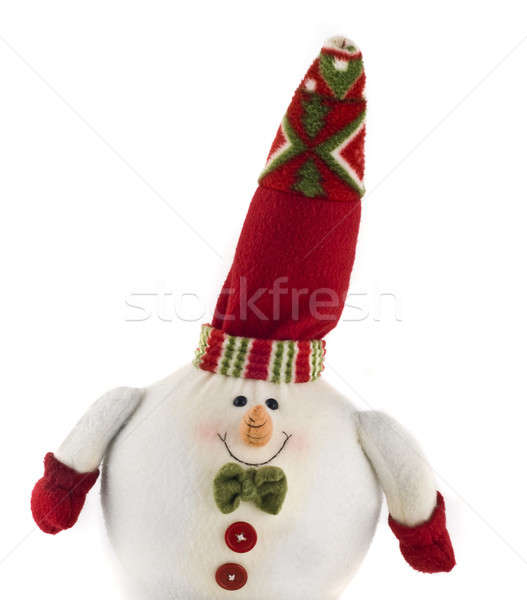 Cute cuddly Christmas decoration toy Stock photo © Arsgera