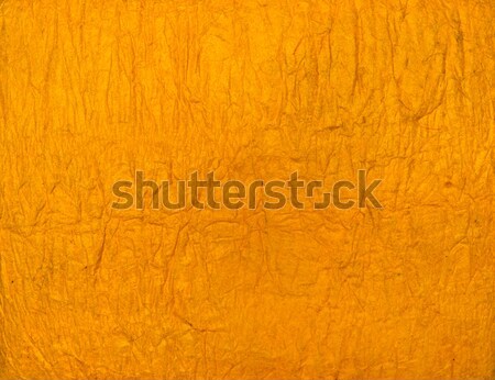 Orange or yellow Handmade paper texture Stock photo © Arsgera