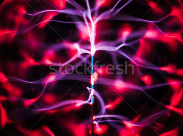 Plasma Energie Licht Dunkelheit nützlich abstrakten Stock foto © Arsgera