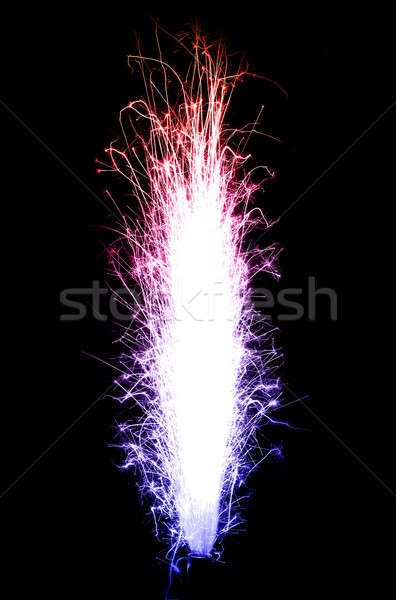 Celebration - birthday fireworks candle Stock photo © Arsgera