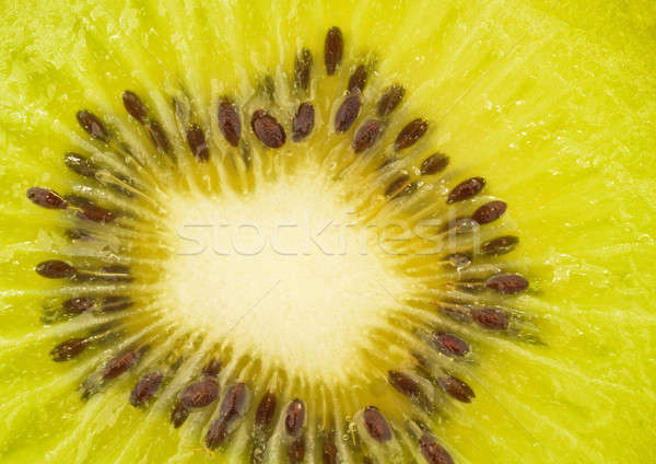Extreme closeup of kiwi fruit Stock photo © Arsgera