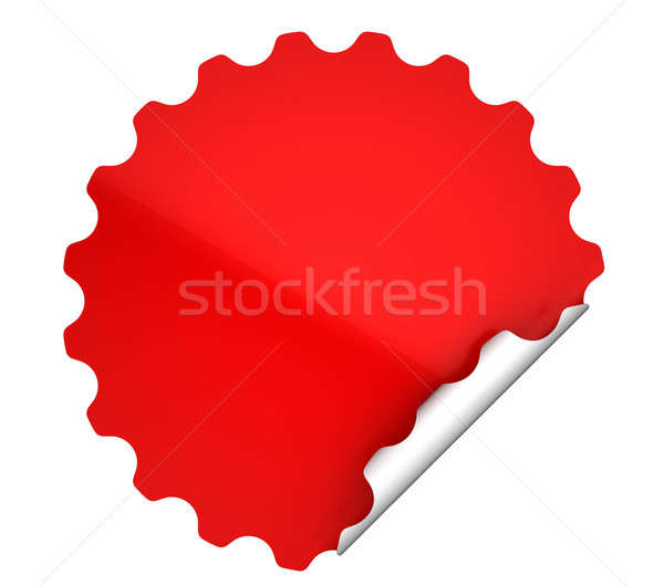 Foto stock: Rojo · etiqueta · etiqueta · blanco · negocios · información