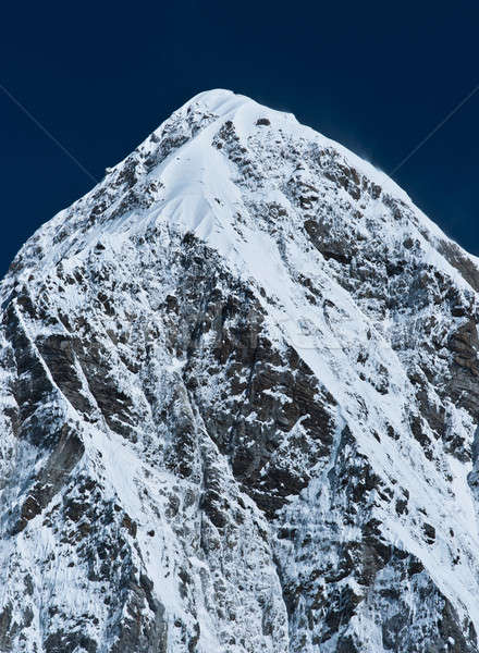 Himalayas: Pumori peak and blue sky Stock photo © Arsgera