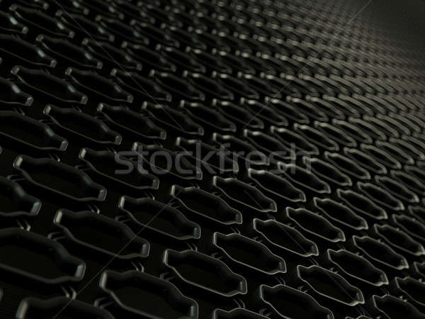 Car radiator grille close-up background texture Stock photo © Arsgera