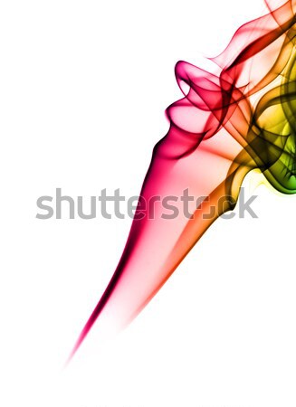 Stock photo: Abstract Color - fume  shapes 