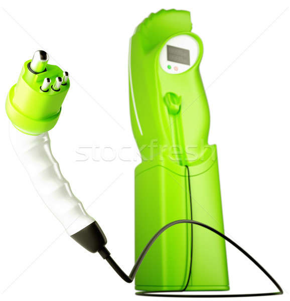 fuel of the future: charging station for electric car Stock photo © Arsgera