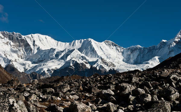Mountains in the vicinity of Cho oyu peak Stock photo © Arsgera