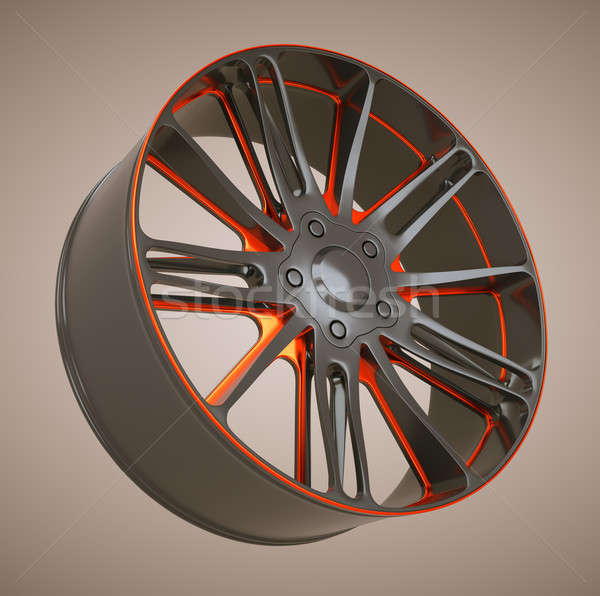 Vehicle alloy disc or wheel Stock photo © Arsgera
