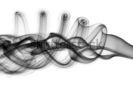 Abstração preto fumar branco abstrato luz Foto stock © Arsgera