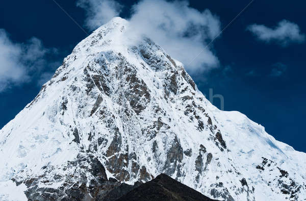 Pumori and Kala Patthar mountains in Himalayas Stock photo © Arsgera