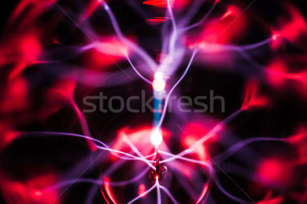 Scienza abstract plasma gas luminoso spazio Foto d'archivio © Arsgera