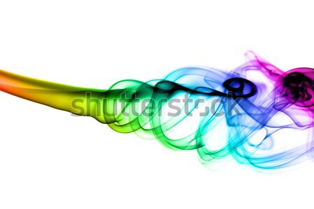 Colourfast fume abstract shapes Stock photo © Arsgera