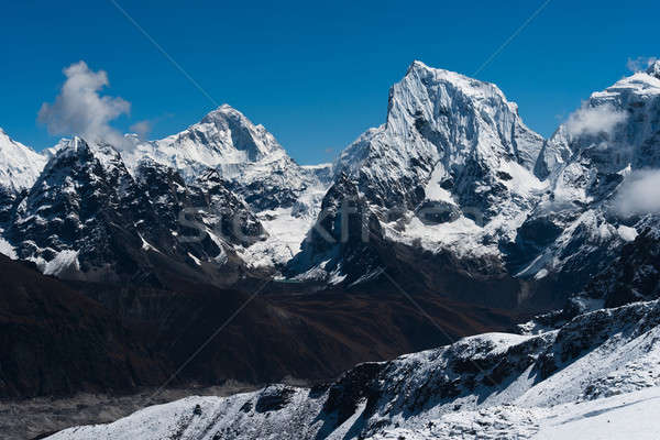 通過 側 喜馬拉雅山 性質 景觀 雪 商業照片 © Arsgera