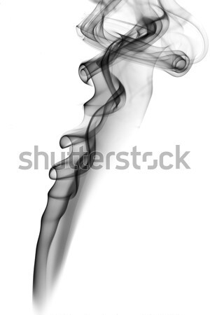 Black Abstraction. Fume swirl Stock photo © Arsgera