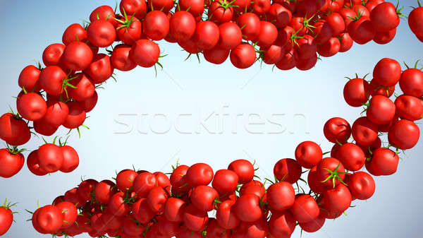 Tasty Tomatoe Cherry flows Stock photo © Arsgera