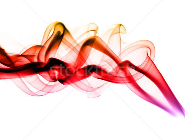 Colorful Abstract fume waves pattern Stock photo © Arsgera