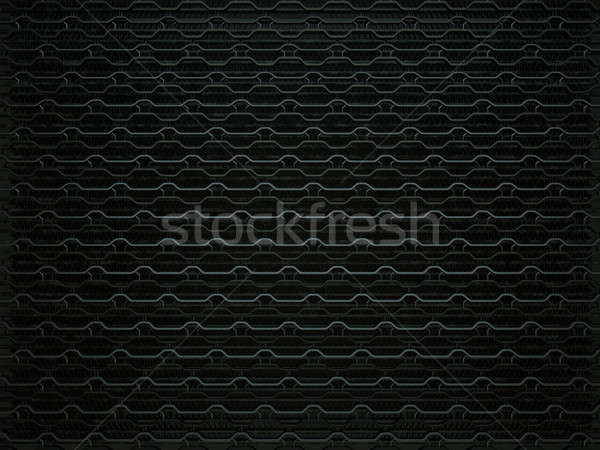 Foto stock: Carro · textura · ondulado · padrão · metálico · preto