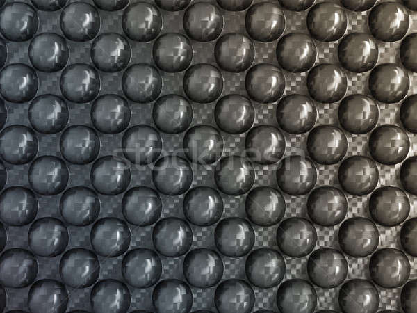 Abstract Carbon fiber with pimples Stock photo © Arsgera