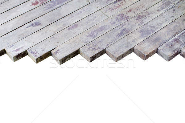 differentsize of wooden laths wooden laths close-up, may be used Stock photo © art9858