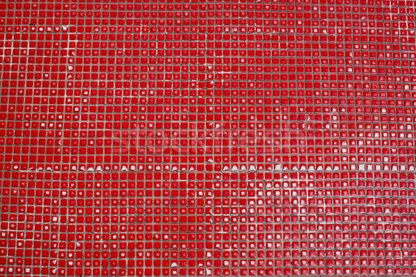 tiles with red color background texture Stock photo © art9858