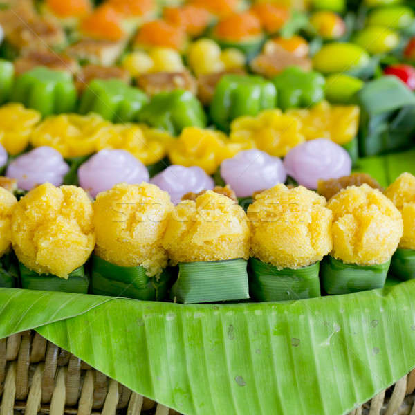 Tailandés dulces colorido apariencia sabores Foto stock © art9858