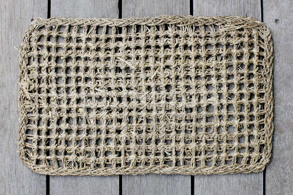 rattan mat background texture. Stock photo © art9858