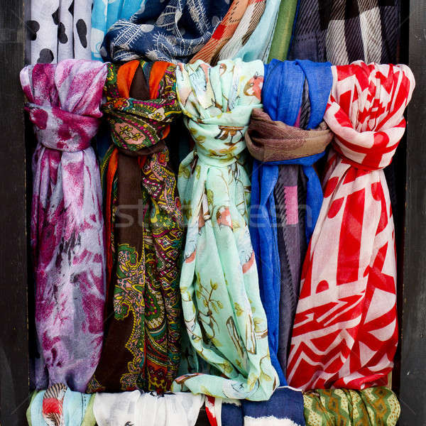 Stock photo: Scarfs Line