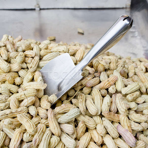 close-up of some peanuts. background Stock photo © art9858