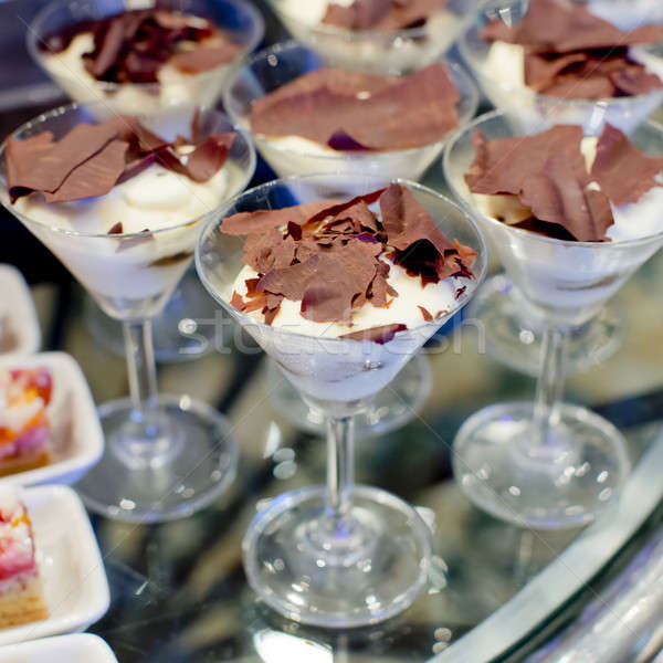 Stock photo: Gourmet catering for a special occasion with a buffet table fill