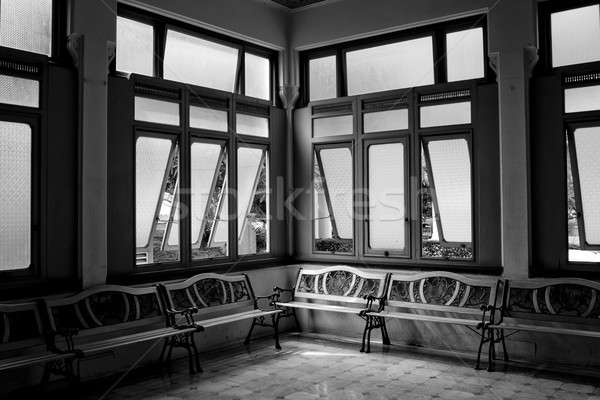 Stockfoto: Interieur · wachtkamer · Windows · dag · tijd