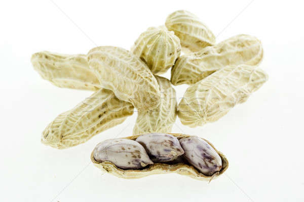 Cacahuètes nature groupe blanche semences [[stock_photo]] © art9858
