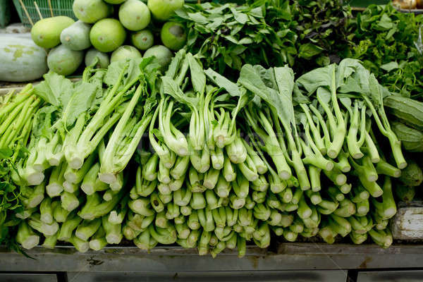 Fresh and organic vegetables in market at Thailand Stock photo © art9858