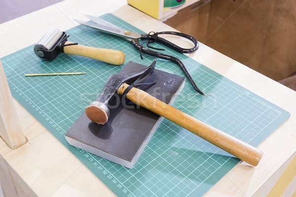 Working tools background Stock photo © art9858
