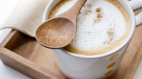 Cappuccino. Cup of Cappuccino Coffee Stock photo © art9858