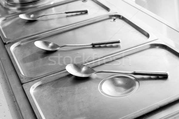 closeup of chafing dishes at a party Stock photo © art9858