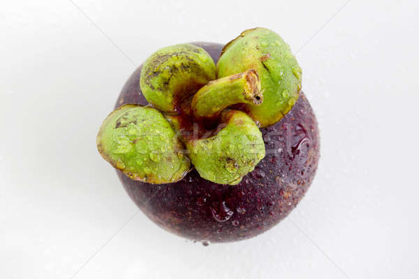 Mangostano frutta viola freschezza Foto d'archivio © art9858