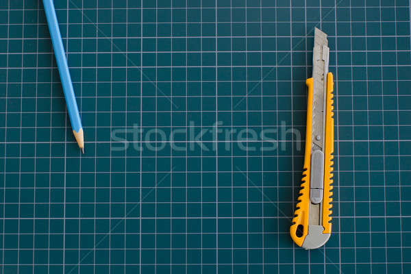 Stock photo: Pad paper cutter