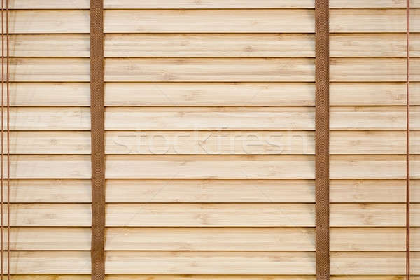 Wooden sun jalousie Stock photo © art9858