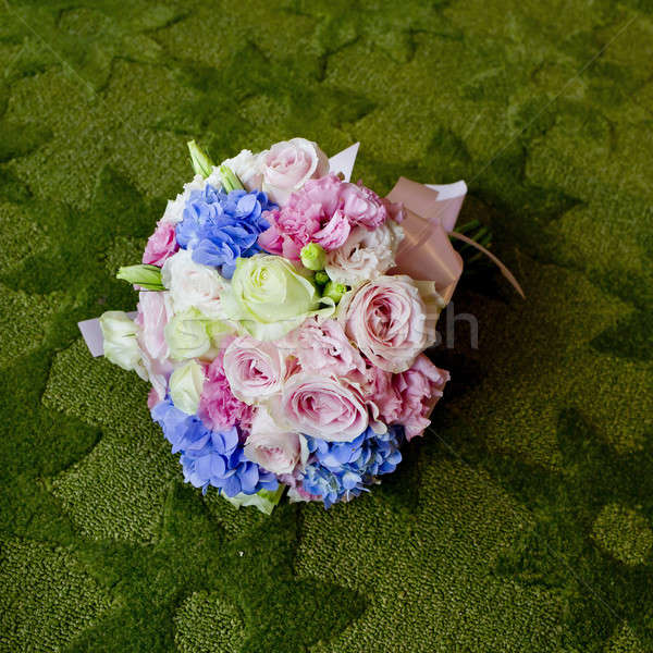 花束 花卉 綠色 地毯 商業照片 © art9858