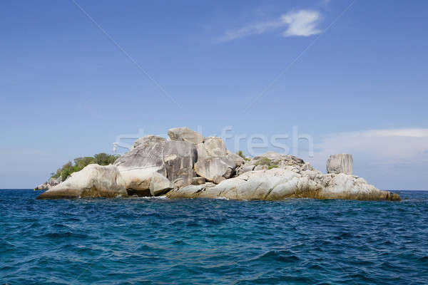 [[stock_photo]]: Marin · faible · île · Thaïlande · ciel · nature