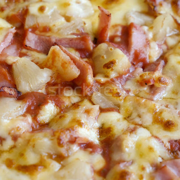 Foto stock: Delicioso · rústico · estilo · pizza · fresco